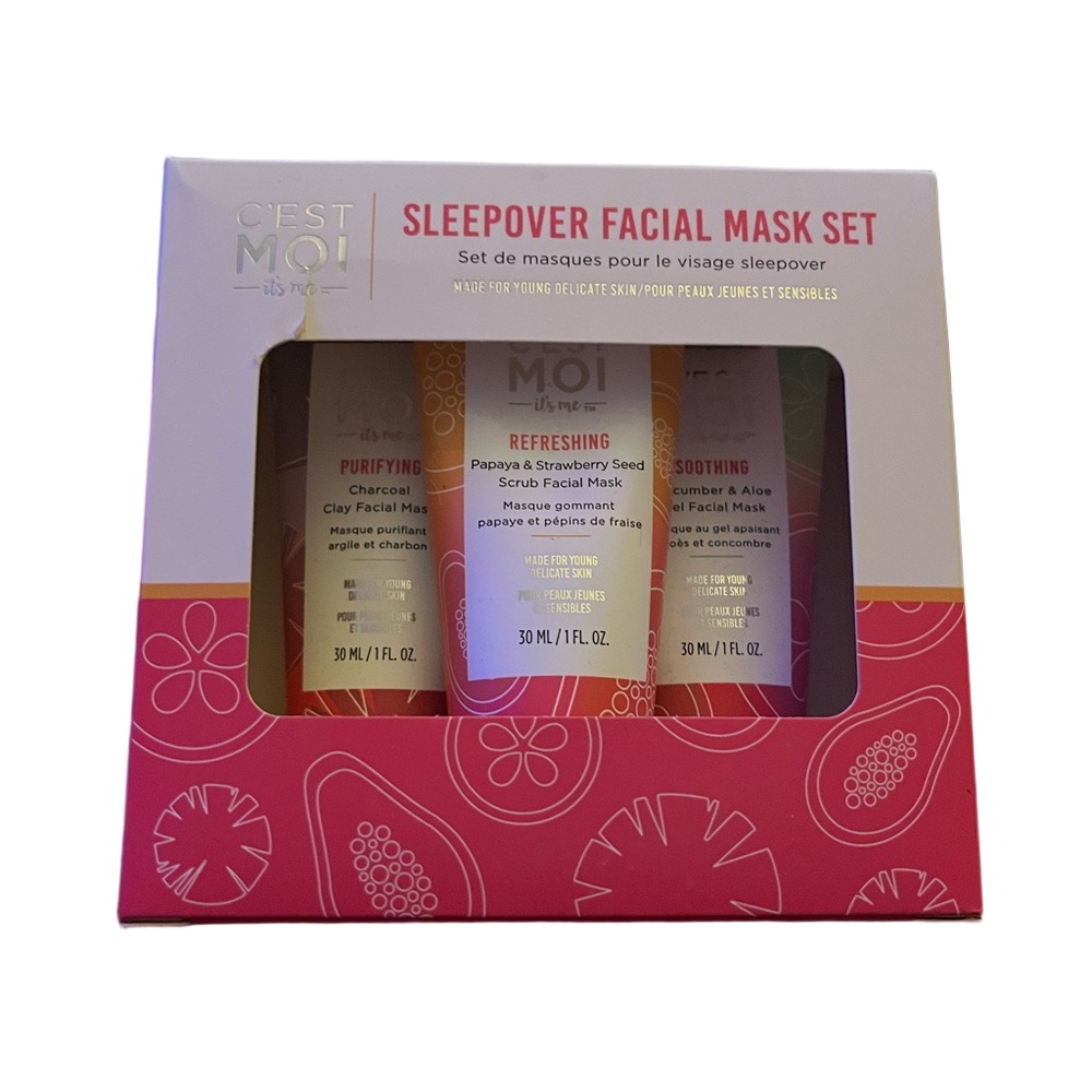 Brand New C'est Moi Sleepover Facial Mask Set.